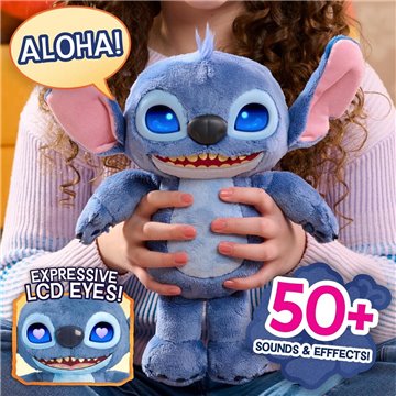 Peluche Leroy Stitch Disney soft 40cm