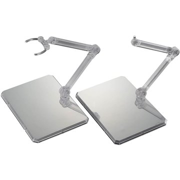 Base Exhibicion Action Base 7 Transparente con Pegatinas Espejo