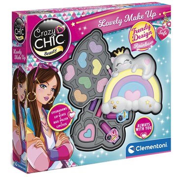 Estuche Lovely Maquillaje Arcoiris Crazy Chic