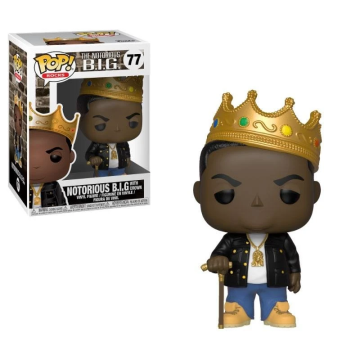 Figura POP The Notorious Big Notorius Big With Crown 77  - 1