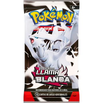Sobre Pokemon Llama Blanca Español  - 1