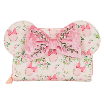 Cartera Floral Minnie Disney Loungefly