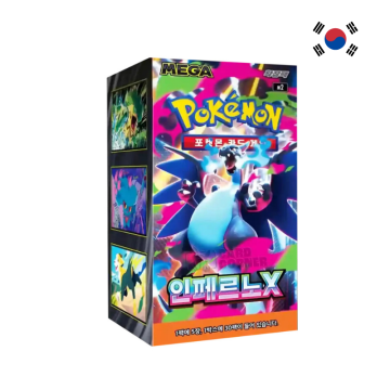 Caja 30 Sobres Mega Pokemon Inferno X Coreano
