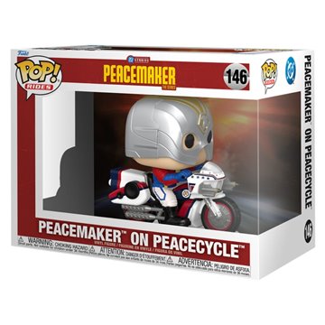 Figura POP Rides Peacemaker - Peacemaker on Peacecycle