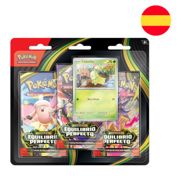 Pack 3 Sobres Pokemon Equilibrio Perfecto Español