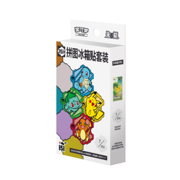 Sobre Pokemon 151 Journey + Set Imán Nevera Chino