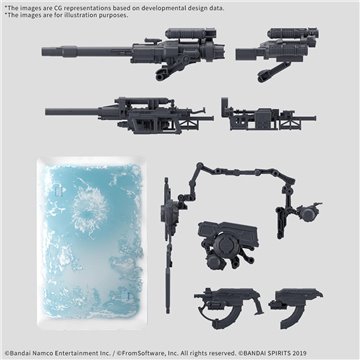 Set piezas Armored Core VI Weapon 08 30 Minutes Missions