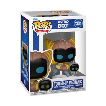Figura POP Astro Bot & Buddy Tooled-Up Mechanic