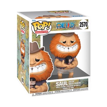 Figura POP Super One Piece Saul With Nico Robin