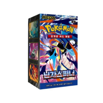 Caja 30 Sobres Pokemon Ninja Spinner Coreano