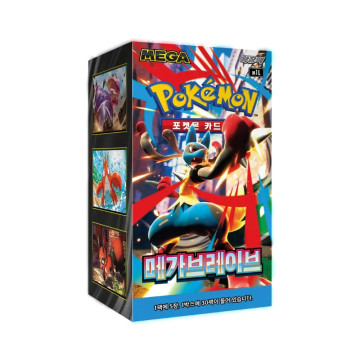 Caja 30 Sobres Pokemon Mega Brave Coreano