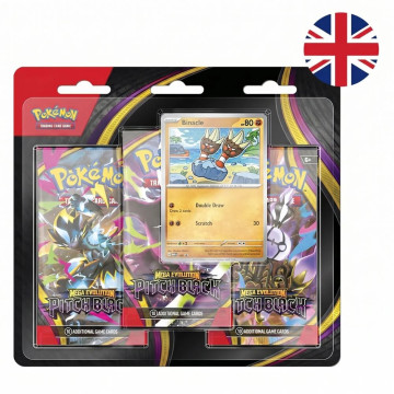 Pack 3 Sobres Pokemon Pitch Black Ingles