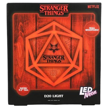 Luz led neon pared Stranger Things 5