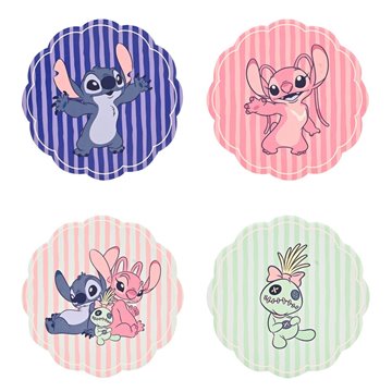 Luz proyectora galactica recargable Stitch