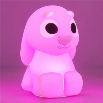 Luz silicona recargable SquishyGlo Floppy Bluey