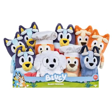 Luz silicona recargable SquishyGlo Floppy Bluey