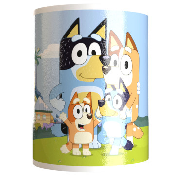 Luz silicona recargable SquishyGlo Floppy Bluey