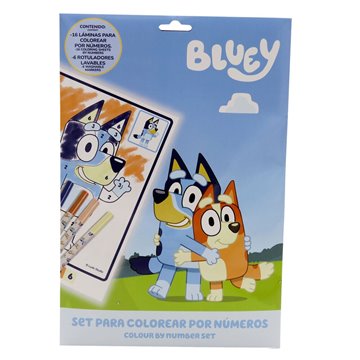 Luz silicona recargable SquishyGlo Floppy Bluey