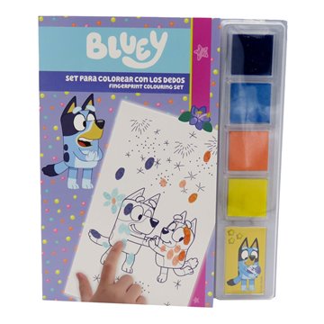 Luz silicona recargable SquishyGlo Floppy Bluey