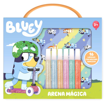 Luz silicona recargable SquishyGlo Floppy Bluey