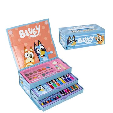 Luz silicona recargable SquishyGlo Floppy Bluey