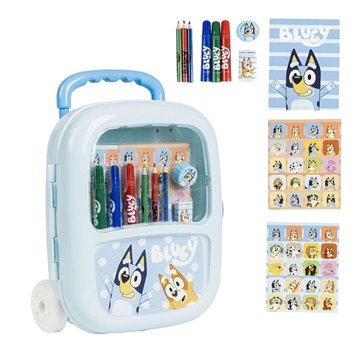 Luz silicona recargable SquishyGlo Floppy Bluey