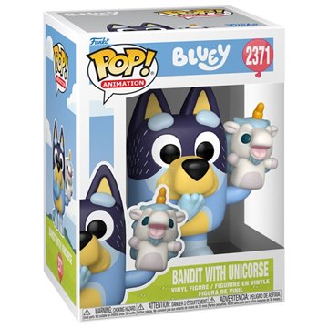 Luz silicona recargable SquishyGlo Floppy Bluey
