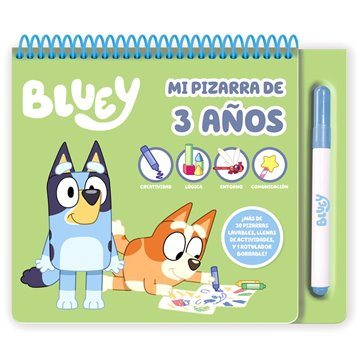 Luz silicona recargable SquishyGlo Floppy Bluey