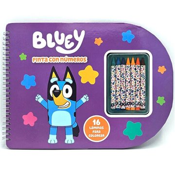 Luz silicona recargable SquishyGlo Floppy Bluey