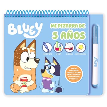Luz silicona recargable SquishyGlo Floppy Bluey