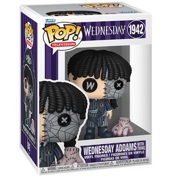 Figura POP Miercoles Wednesday Addams with Things