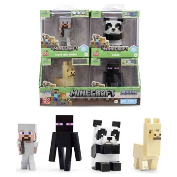 Peluche Chicken Jockey Minecraft 20cm