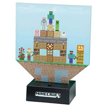 Peluche Chicken Jockey Minecraft 20cm
