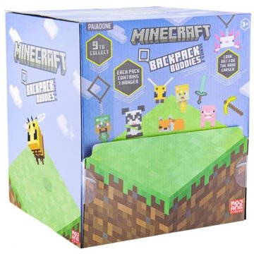 Peluche Chicken Jockey Minecraft 20cm