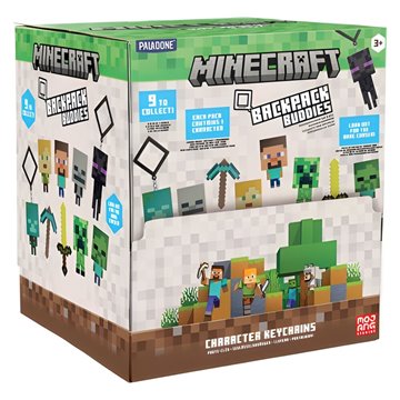 Peluche Chicken Jockey Minecraft 20cm