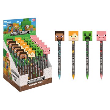 Peluche Chicken Jockey Minecraft 20cm