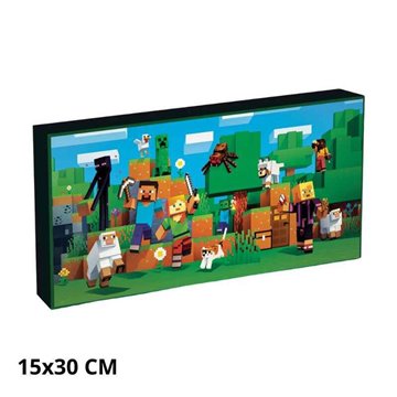 Peluche Chicken Jockey Minecraft 20cm