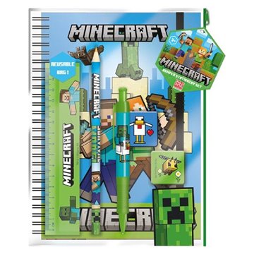 Peluche Chicken Jockey Minecraft 20cm
