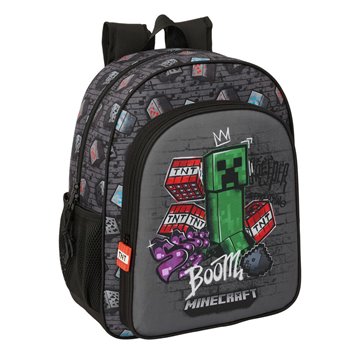 Peluche Chicken Jockey Minecraft 20cm