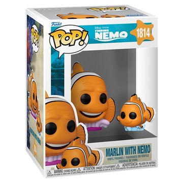 Figura POP & Buddy Disney Pixar Finding Nemo Marlon with Nemo
