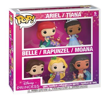 Blister 5 figuras POP Disney Princesas