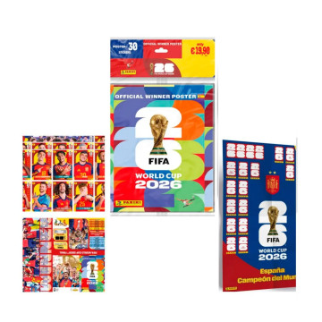 Winner Póster World Cup 2026 Panini Cromos