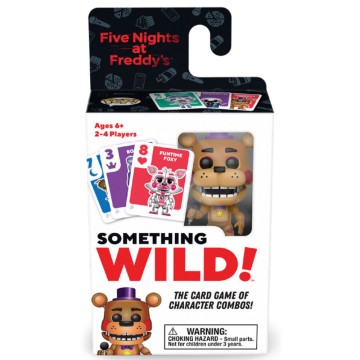 Juego Cartas Something Five Nights at Freddys Rockstar Freddy ingles