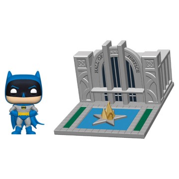 Funko POP DC Comics Batman 80th Hall of Justice with Batman