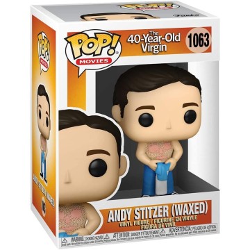 Funko POP Virgen a los 40 Andy Waxed