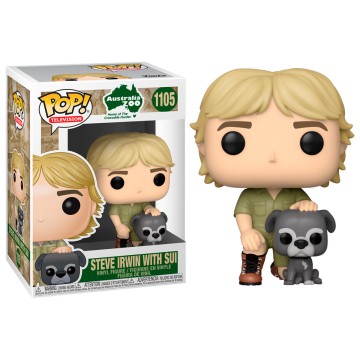 Funko POP Crocodile Hunter Steve Irwin with Sui