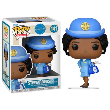 Funko POP Pan Am Stewardess with Blue Bag