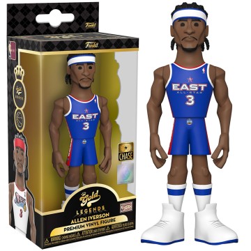 Figura Vinyl Gold NBA 76ers Allen Iverson Chase