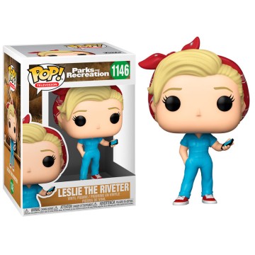 Funko POP Parks and Rec Leslie the Riveter