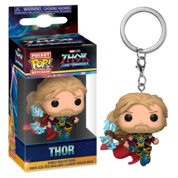 Llavero Pocket POP Marvel hor Love and Thunder Thor